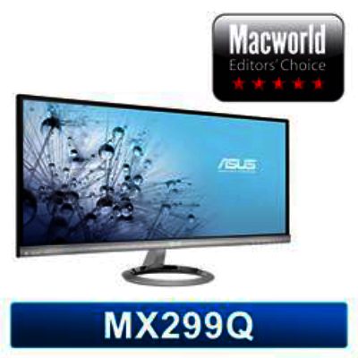 Asus MX299Q 29 Wide AH-IPS LED Silver/Black Multimedia Monitor Asus MX299Q 29 Wide AH-IPS LED Silver/Black Multimedia Monitor